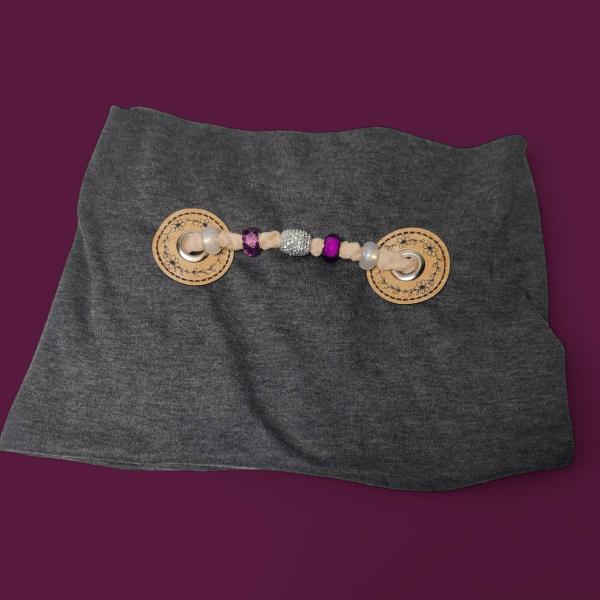 Ösenpatch-Set rund floral