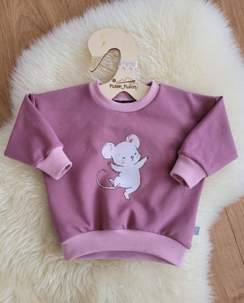 Bügelbild fröhliche Maus