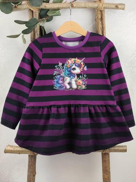 Bügelbild Blumeneinhorn stehend