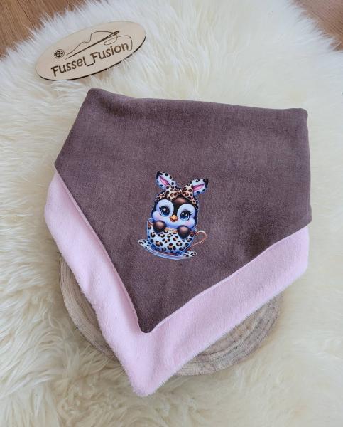 Bügelbild Leo-Tassentier Pinguin