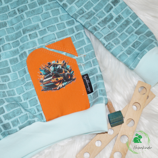 Bügelbild coole Walze