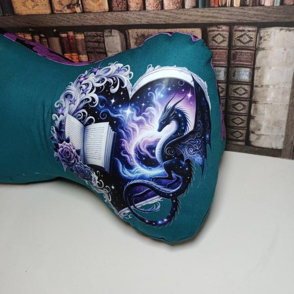 Bügelbild Drachenherz Buch