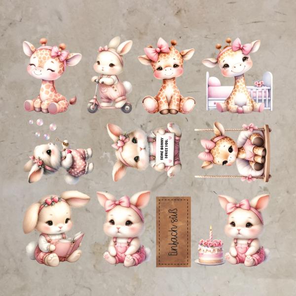 Bügelbild-Bundle Einfach süß