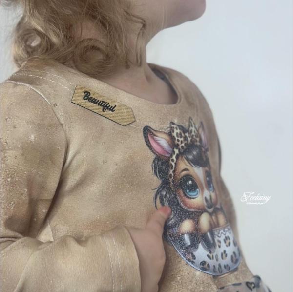 Bügellabel Pfeil Beautiful