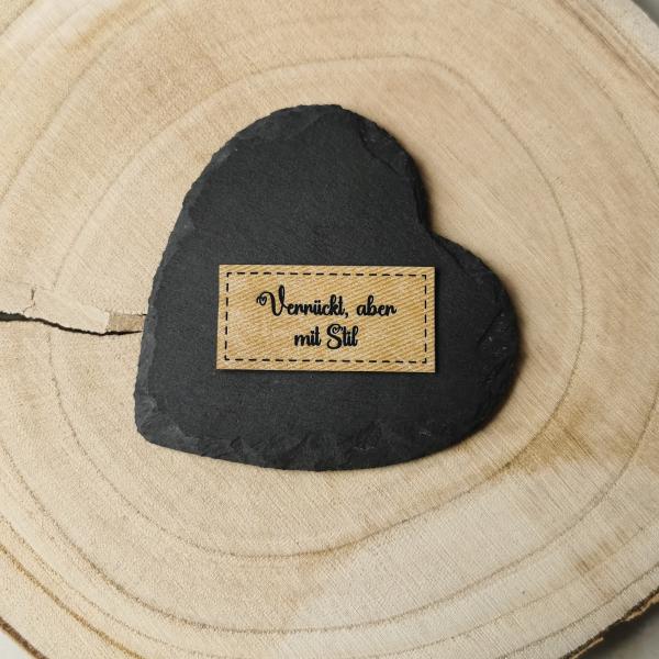 Label Verrückt, aber mit Stil