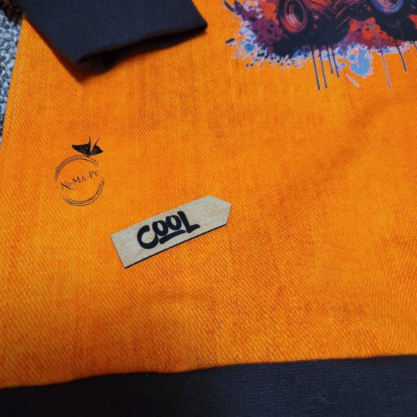 Bügellabel Pfeil Cool