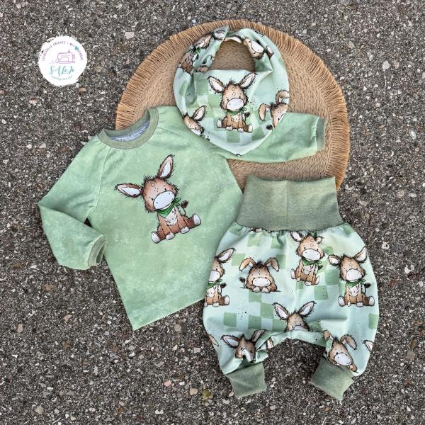 Vorbestellung Esel Lindgrün