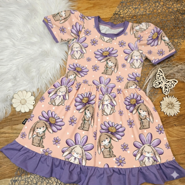 Vorbestellung Blumenhase Flieder-Peach