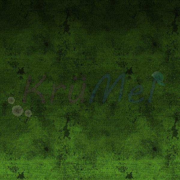 French Terry Verlaufsdenim Grün