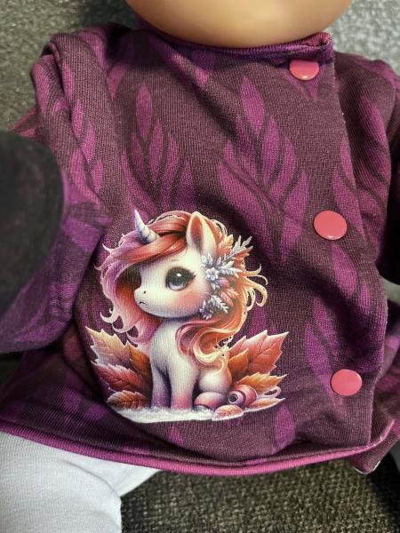 Bügelbild Frosteinhorn hell