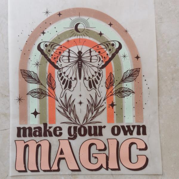 Bügelbild Make your own Magic