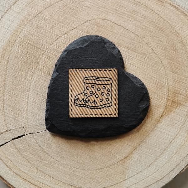 Label Gummistiefel